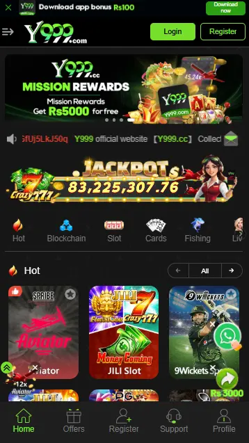 Y999 Game  in best earning platform 2025