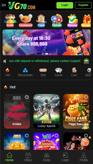 VG70 Game is best earning app