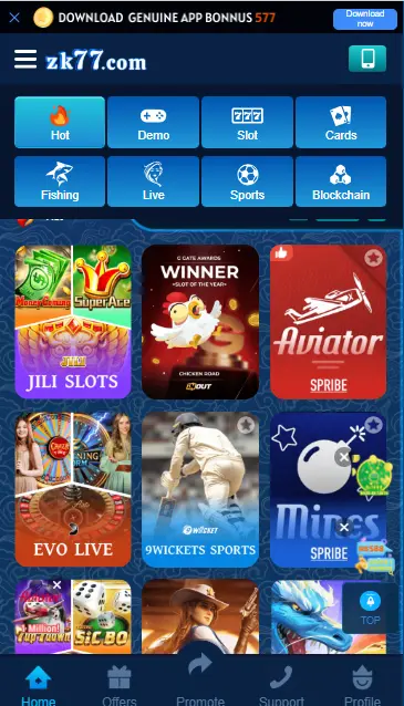 ZK77 Game best new earning app