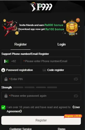 P999 Game is android app 2025