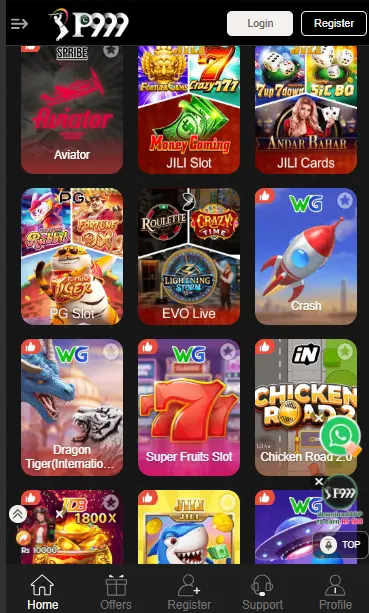 P999 Game is new best earning app