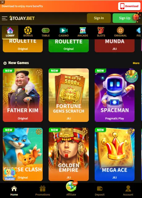 2j Bet Game is new real earning platform