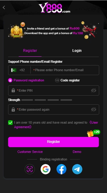 Y888 Game is new earning app
